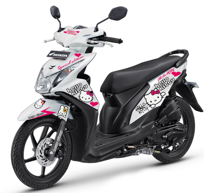 Detail Stiker Hello Kitty Untuk Motor Nomer 17