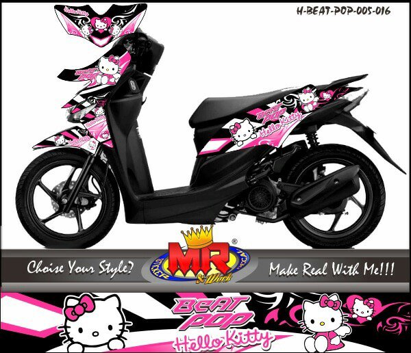 Detail Stiker Hello Kitty Untuk Motor Nomer 21