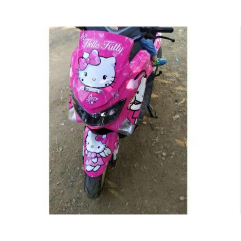Detail Stiker Hello Kitty Untuk Motor Nomer 22