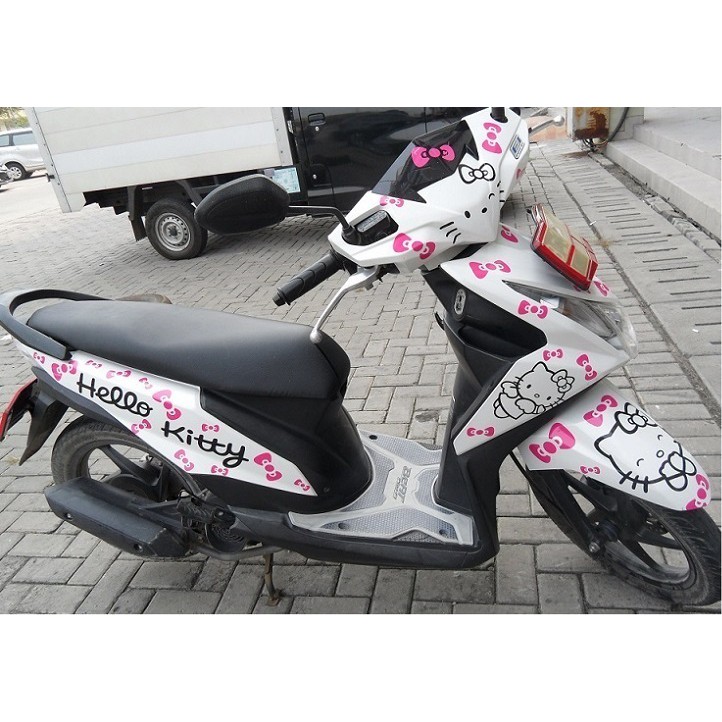 Detail Stiker Hello Kitty Untuk Motor Nomer 24