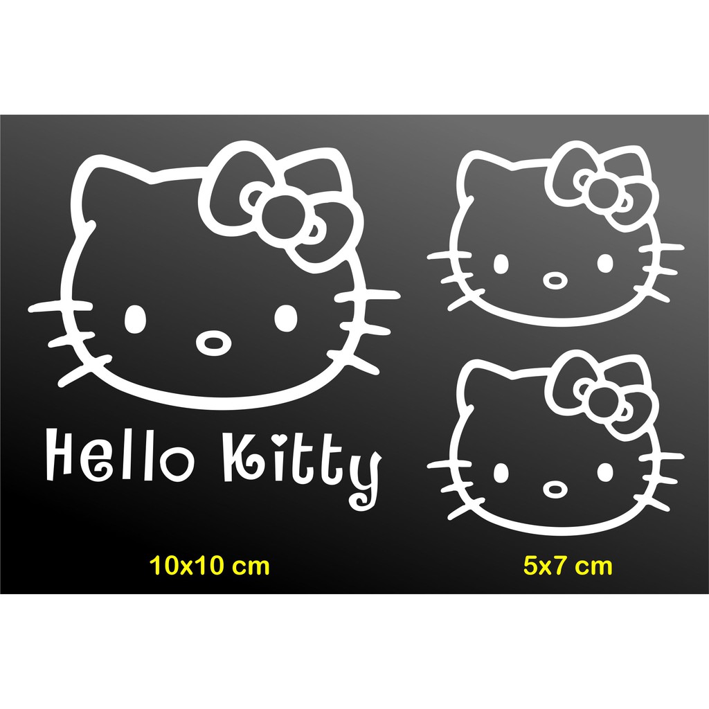 Detail Stiker Hello Kitty Untuk Motor Nomer 31