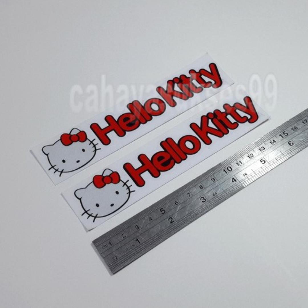 Detail Stiker Hello Kitty Untuk Motor Nomer 41