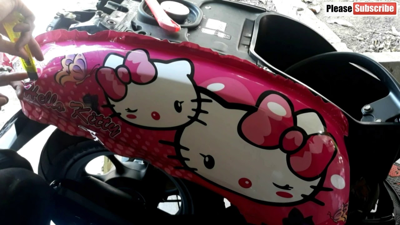 Detail Stiker Hello Kitty Untuk Motor Nomer 42