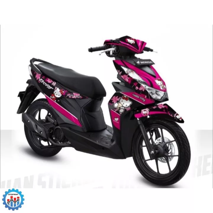 Detail Stiker Hello Kitty Untuk Motor Nomer 53