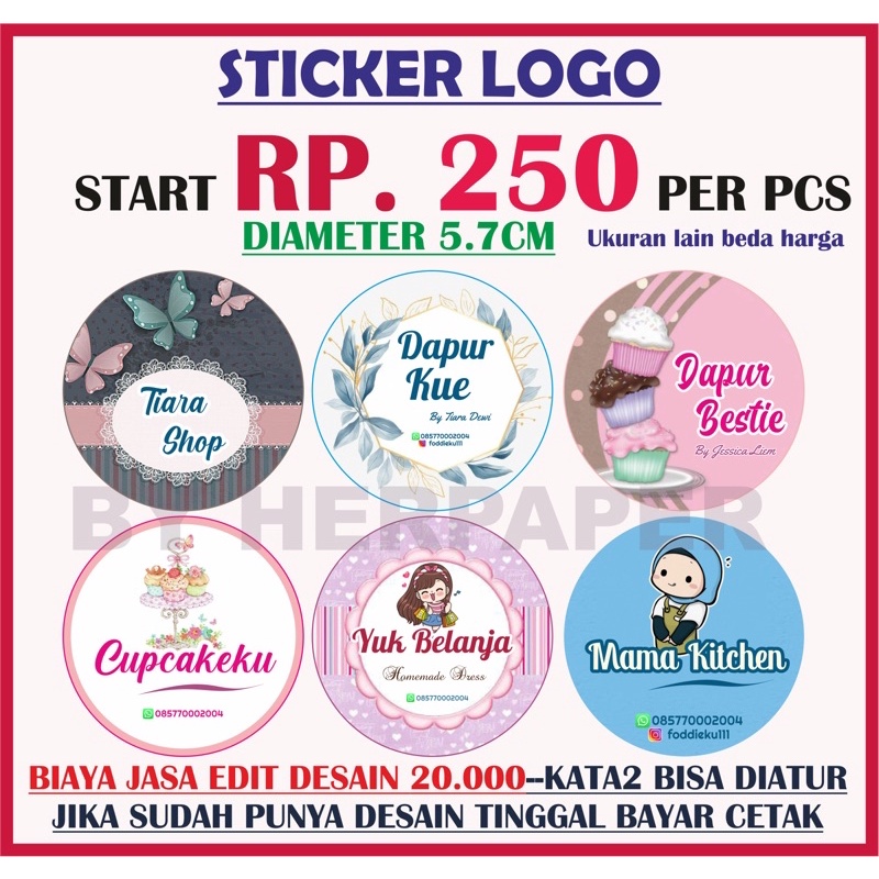 Detail Stiker Makanan Online Nomer 15