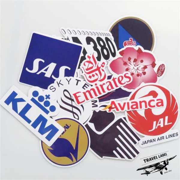 Detail Stiker Maskapai Penerbangan Nomer 5