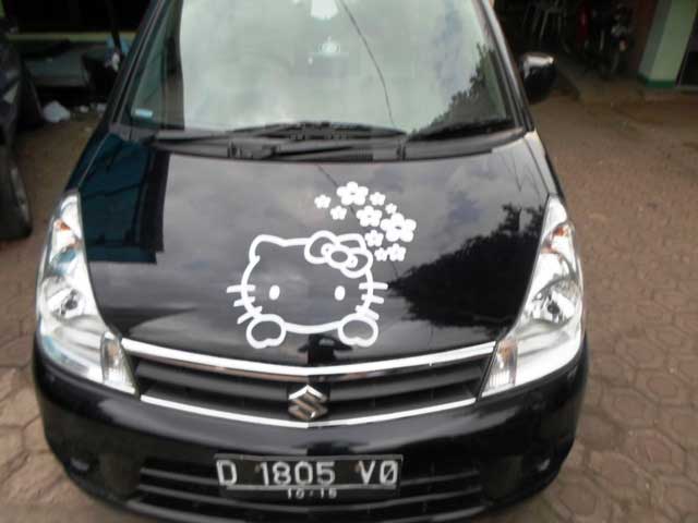 Detail Stiker Mobil Hello Kitty Full Body Nomer 49