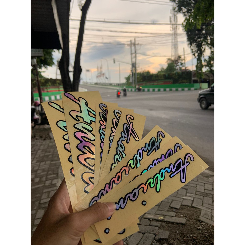 Detail Stiker Nama Keren Untuk Motor Nomer 39