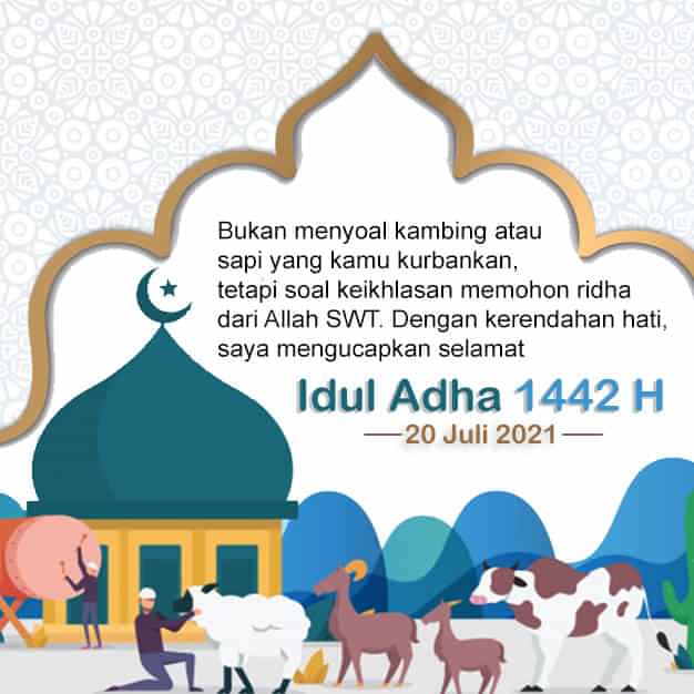 Detail Stiker Ucapan Selamat Hari Raya Idul Adha Nomer 11