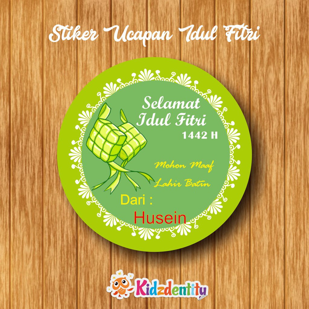 Detail Stiker Ucapan Selamat Idul Fitri Nomer 2