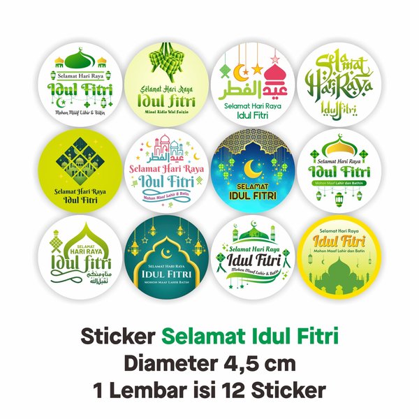 Detail Stiker Ucapan Selamat Idul Fitri Nomer 18