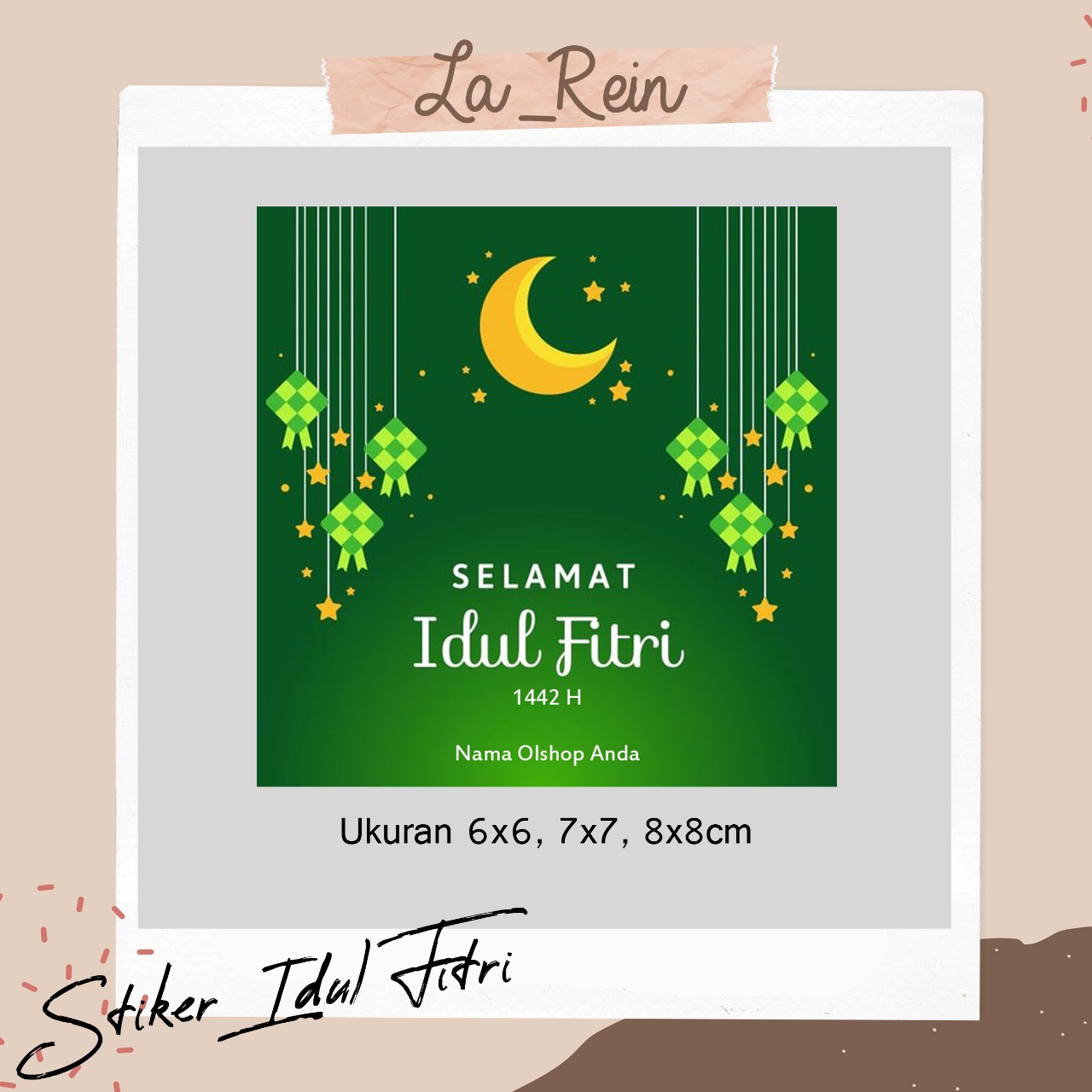 Detail Stiker Ucapan Selamat Idul Fitri Nomer 8