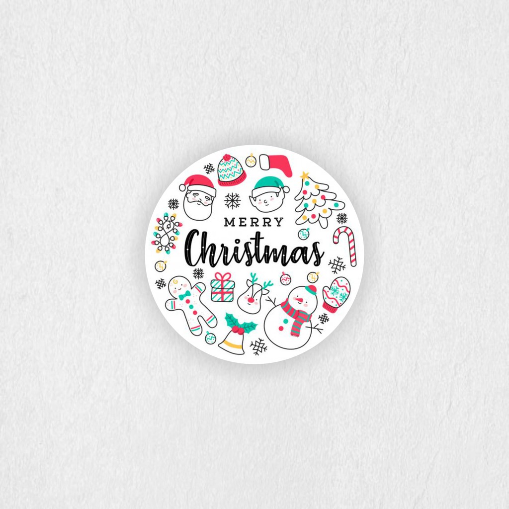 Detail Stiker Ucapan Selamat Natal Nomer 31