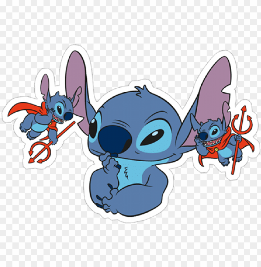 Detail Stitch Stiker Nomer 23