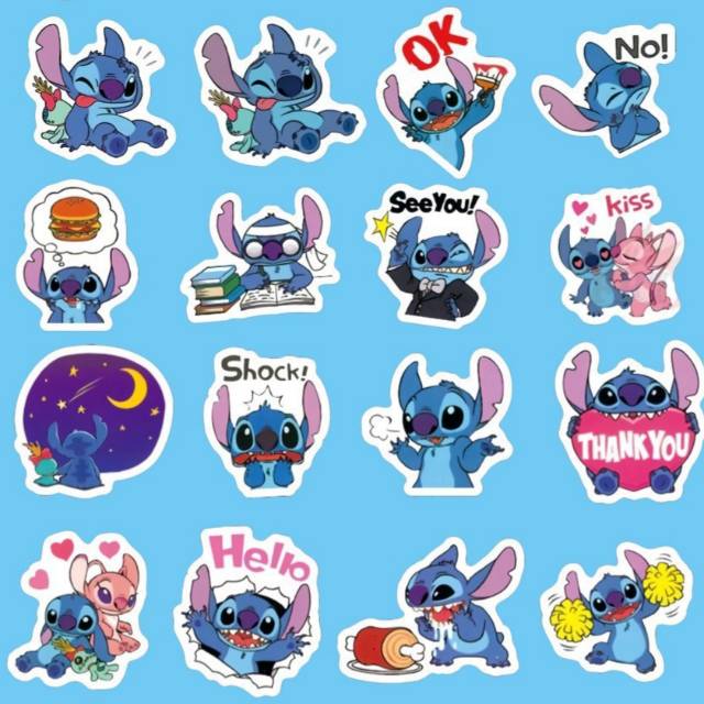 Detail Stitch Stiker Nomer 45