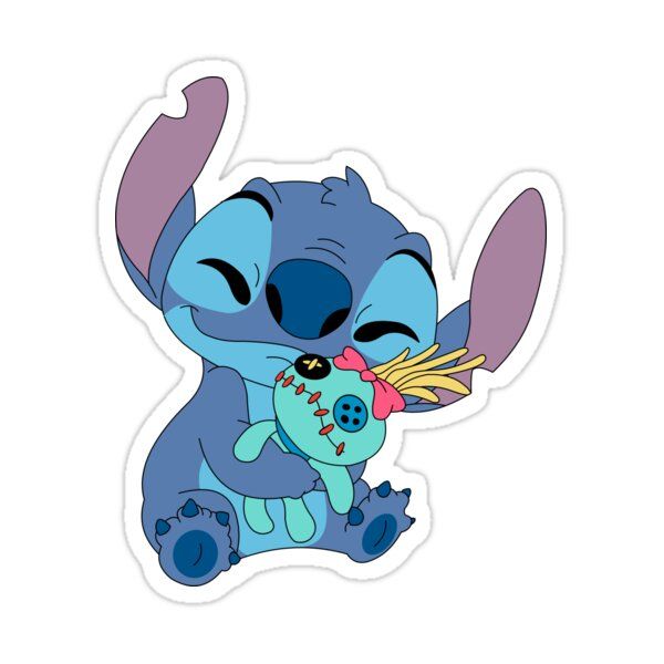 Detail Stitch Stiker Nomer 6