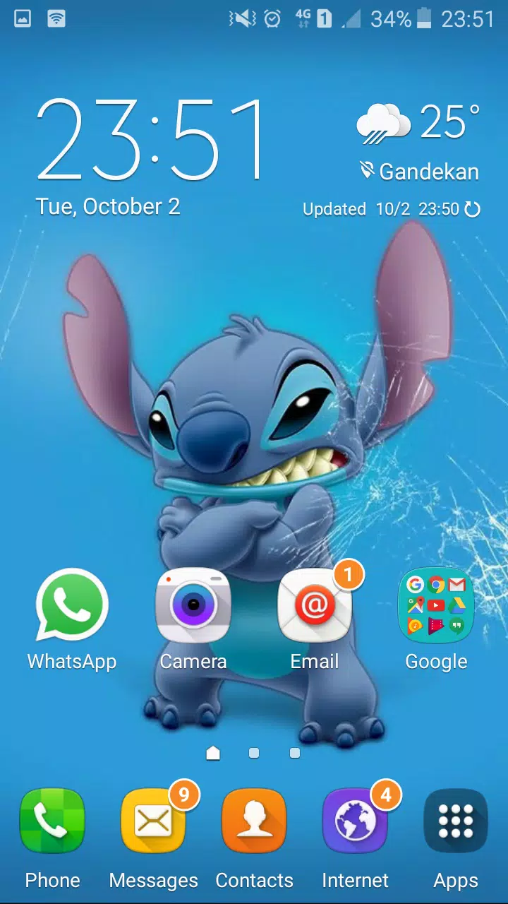 Detail Stitch Theme For Android Nomer 50