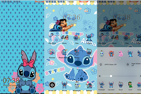 Detail Stitch Themes Go Launcher Nomer 2