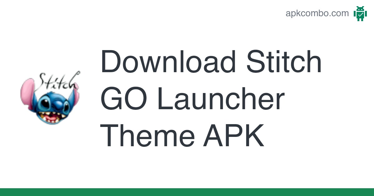 Detail Stitch Themes Go Launcher Nomer 9