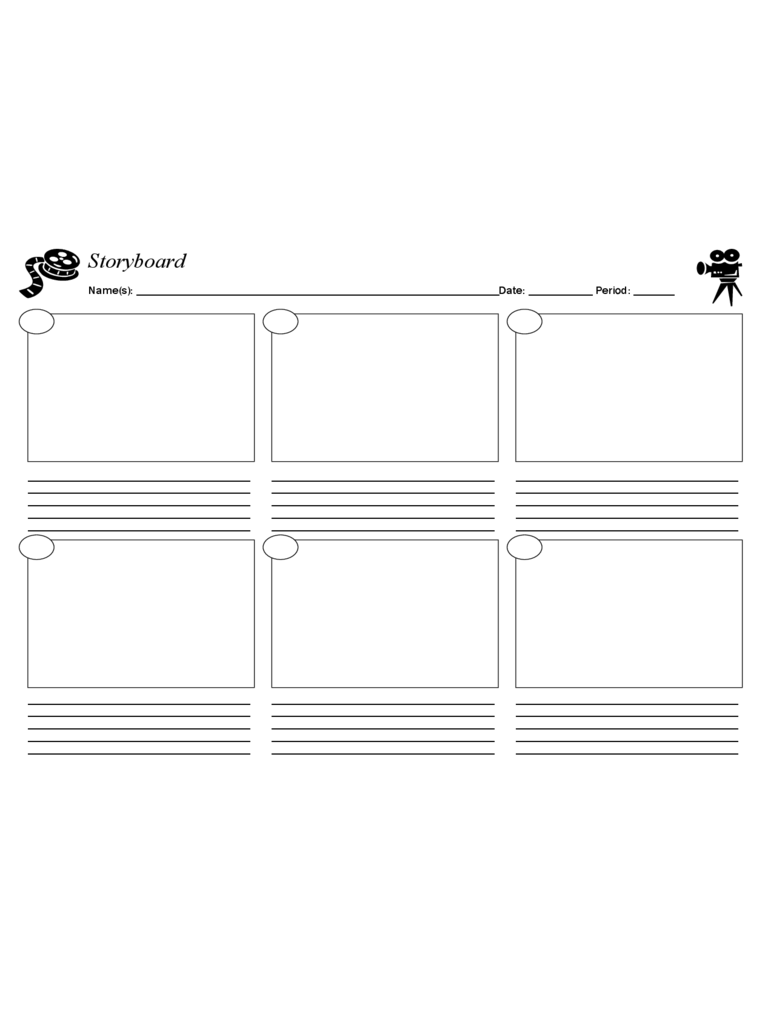 Detail Storyboard Template Word Nomer 32