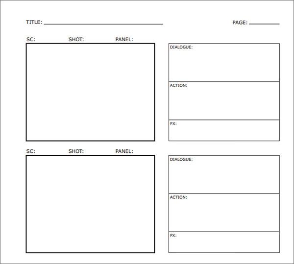 Detail Storyboard Template Word Nomer 4