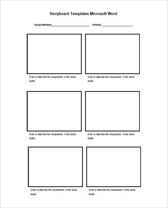 Detail Storyboard Template Word Nomer 7