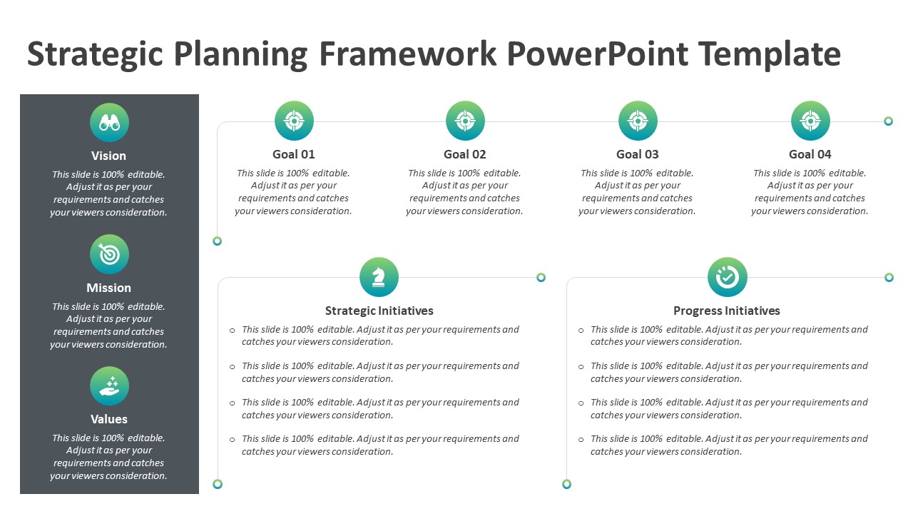 Detail Strategic Planning Framework Template Nomer 55