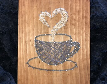 Detail String Art Coffee Cup Template Nomer 16