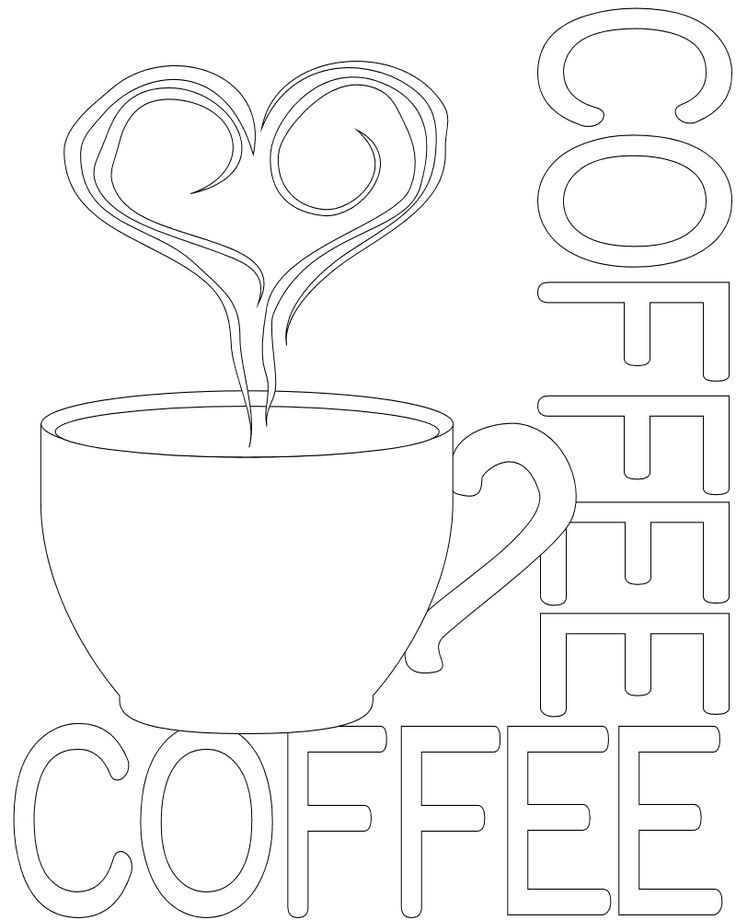 Detail String Art Coffee Cup Template Nomer 22