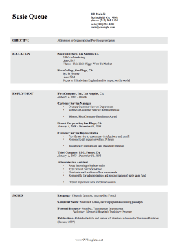Detail Student Cv Template Free Download Nomer 19