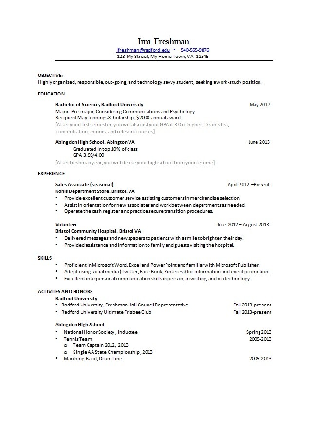 Detail Student Cv Template Free Download Nomer 23