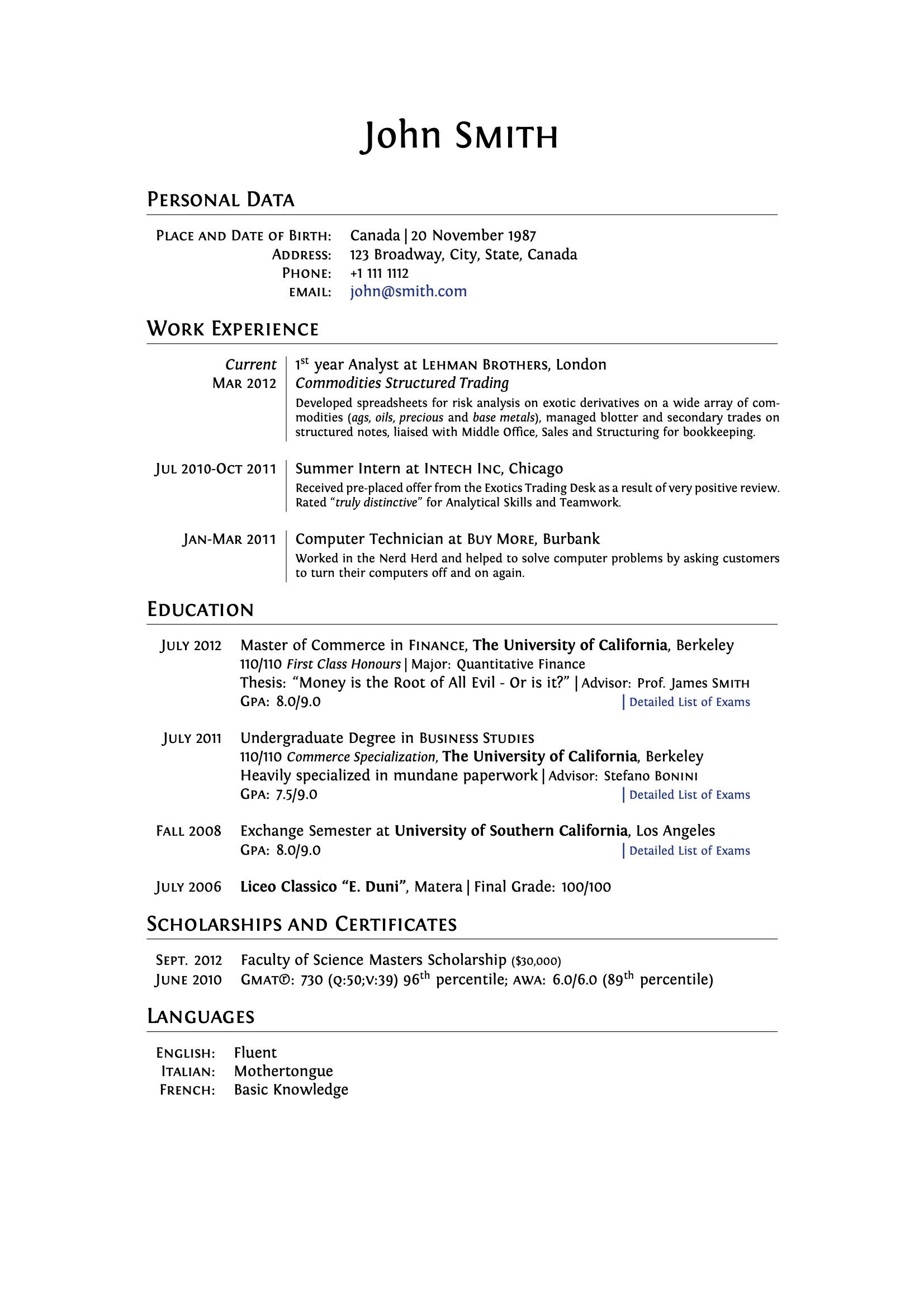 Detail Student Cv Template Free Download Nomer 46