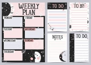 Detail Study Plan Template Nomer 20