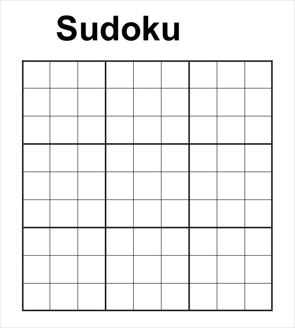 Detail Sudoku Template Excel Nomer 13