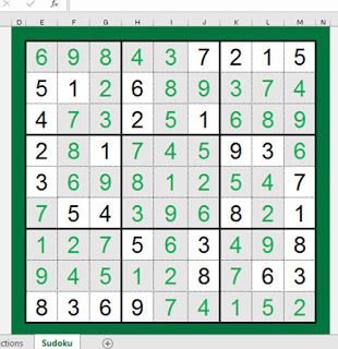 Detail Sudoku Template Excel Nomer 21
