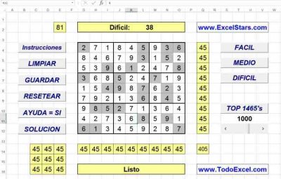 Detail Sudoku Template Excel Nomer 24