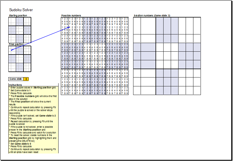 Detail Sudoku Template Excel Nomer 5