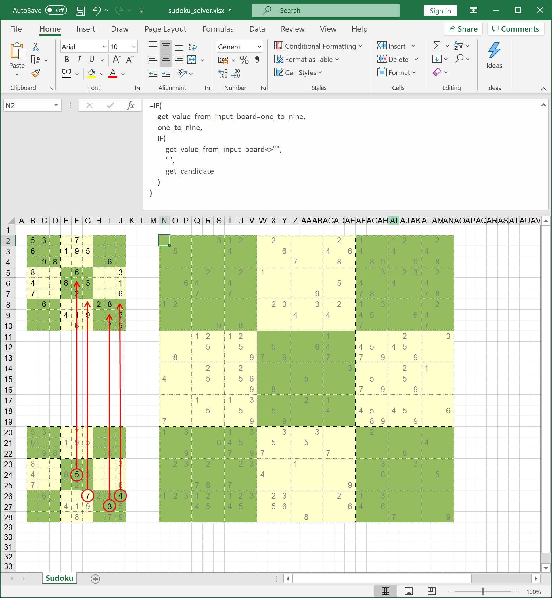 Detail Sudoku Template Excel Nomer 41