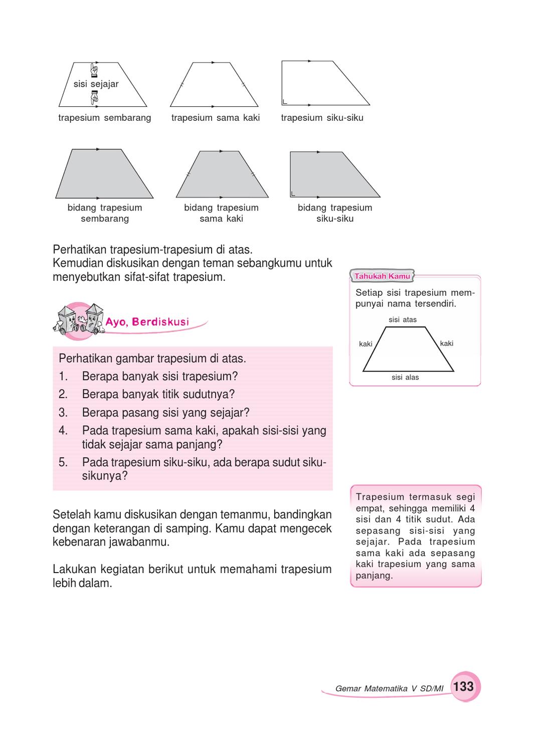 Detail Sudut Trapesium Sama Kaki Nomer 42