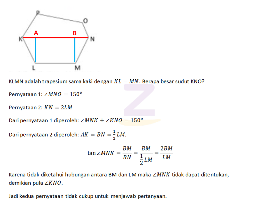 Detail Sudut Trapesium Sama Kaki Nomer 49