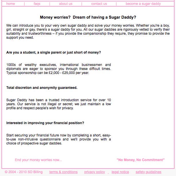 Detail Sugar Daddy Application Template Nomer 27