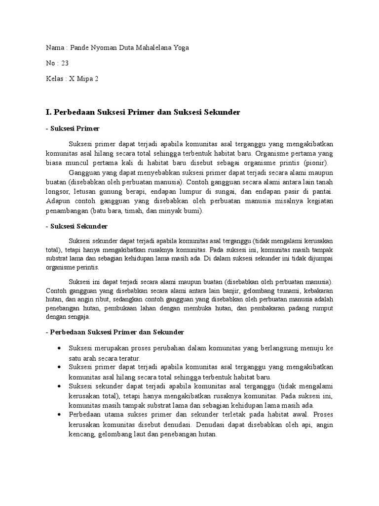 Detail Suksesi Primer Adalah Nomer 37