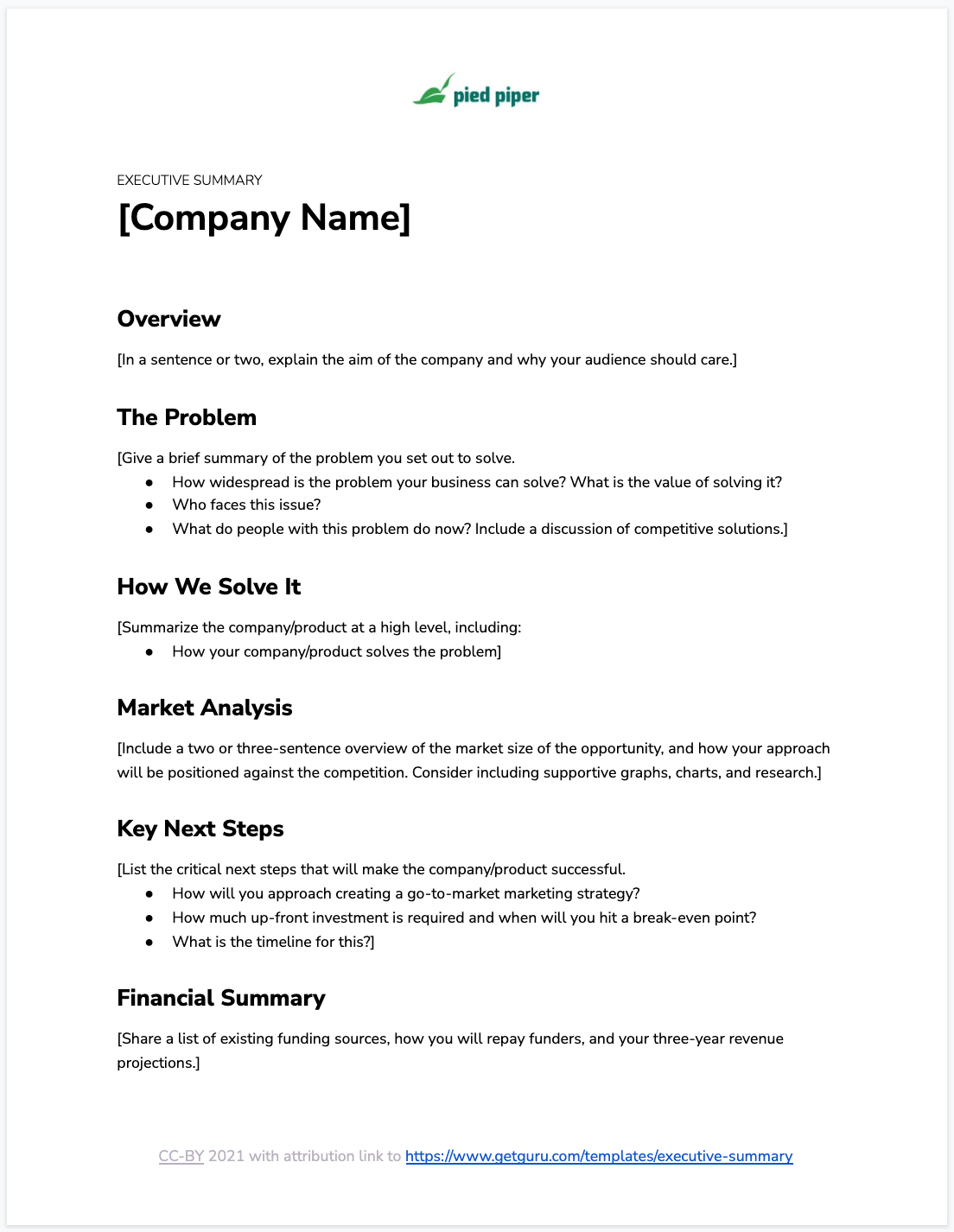 Detail Summary Format Template Nomer 25