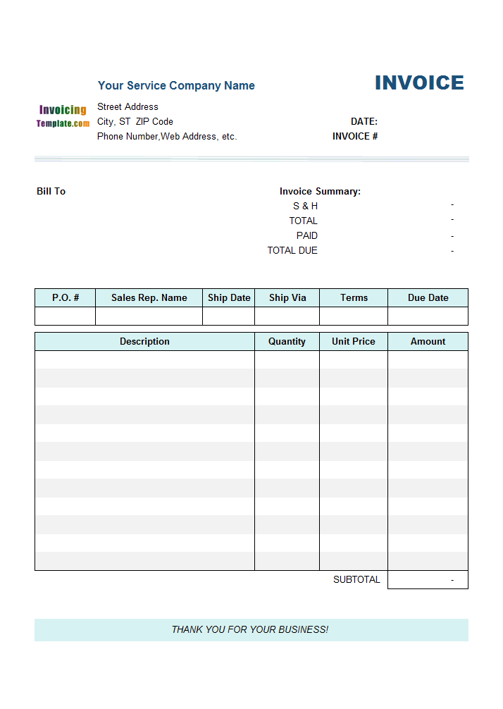 Detail Summary Format Template Nomer 53