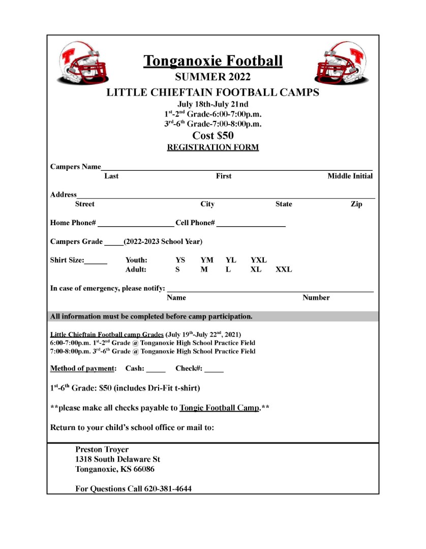 Detail Summer Camp Registration Form Template Nomer 33