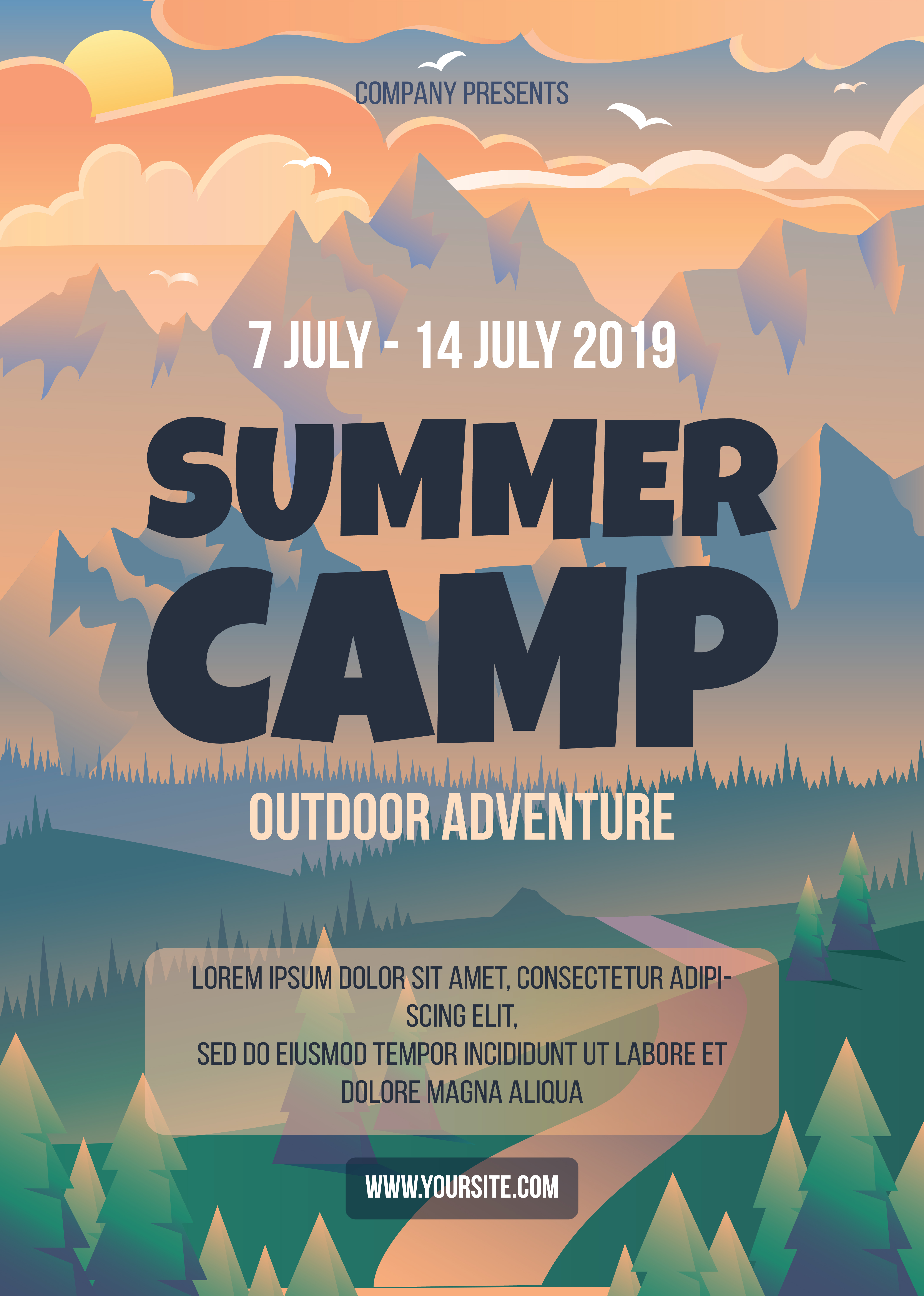 Detail Summer Camp Template Nomer 14