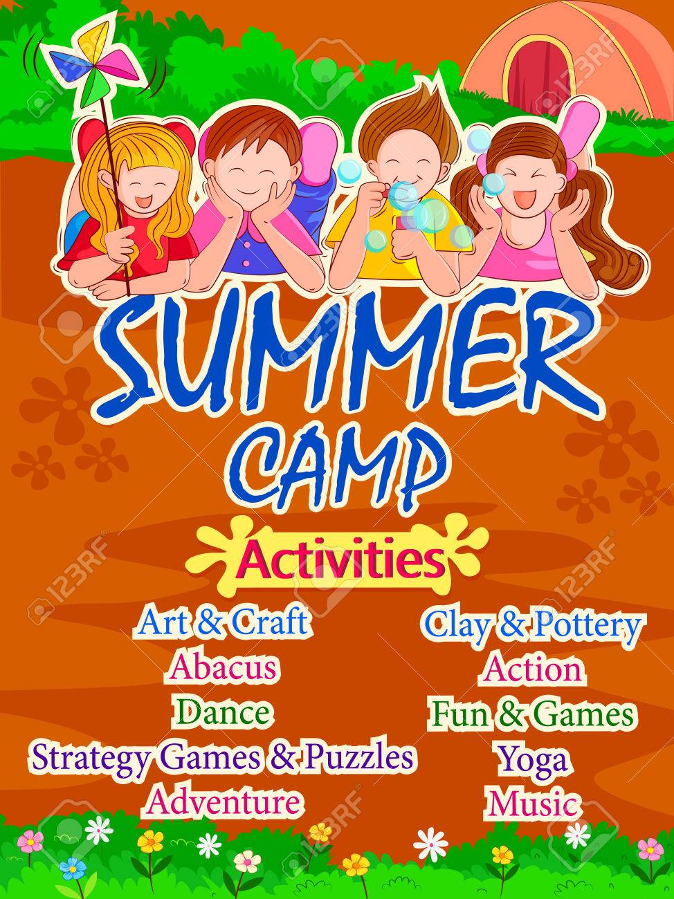 Detail Summer Camp Template Nomer 21