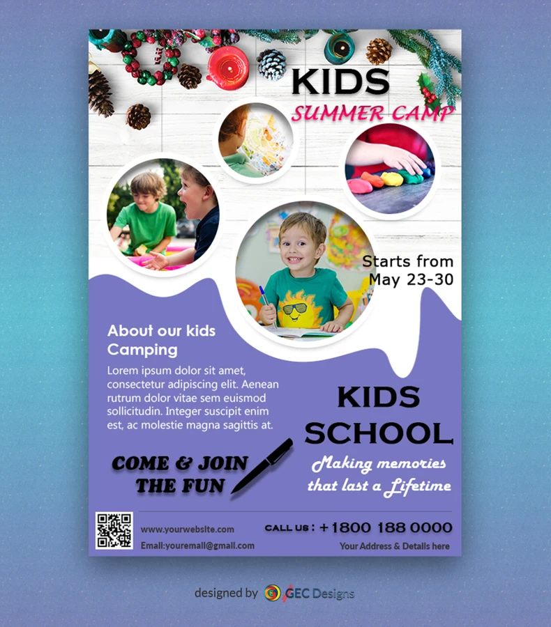 Detail Summer Camp Template Nomer 28