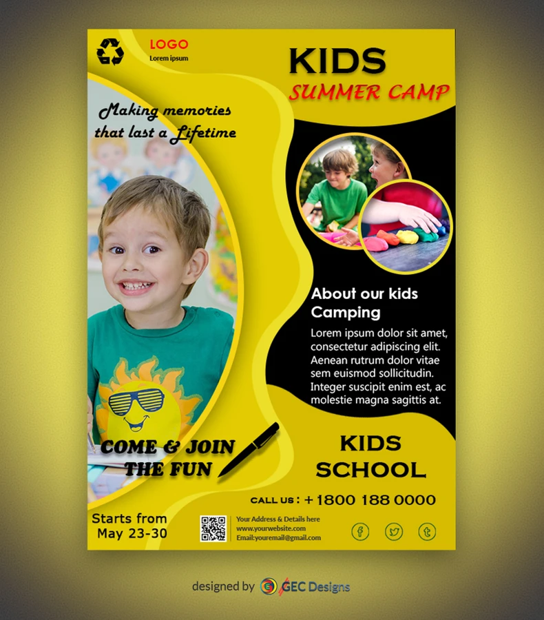 Detail Summer Camp Template Nomer 32