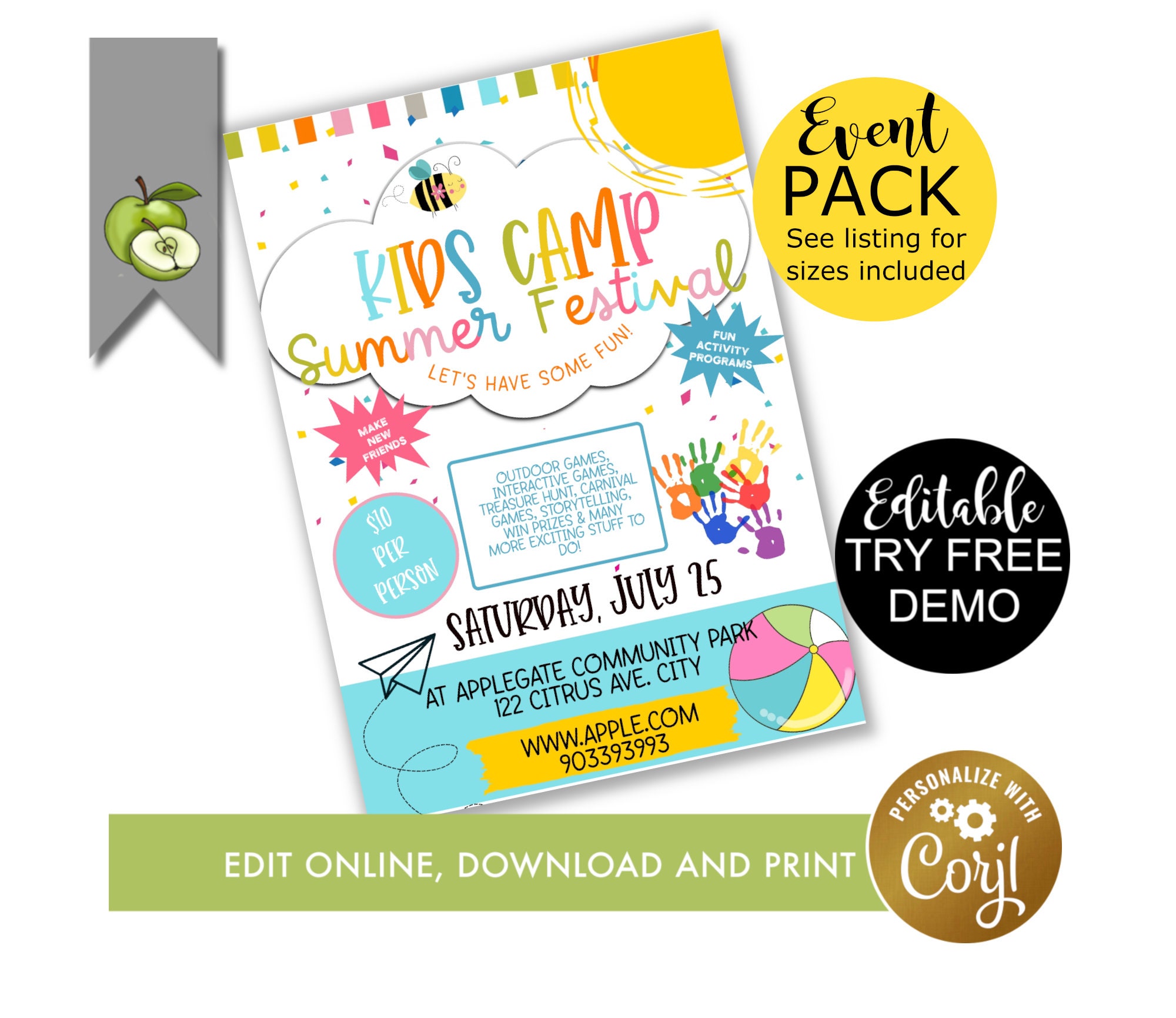 Detail Summer Camp Template Nomer 53